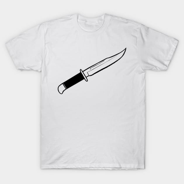 Ghostface’s Knife T-Shirt by notastranger